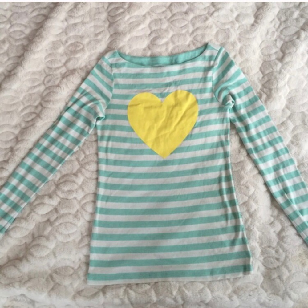 ISO of c.wonder boat neck striped top with heart s